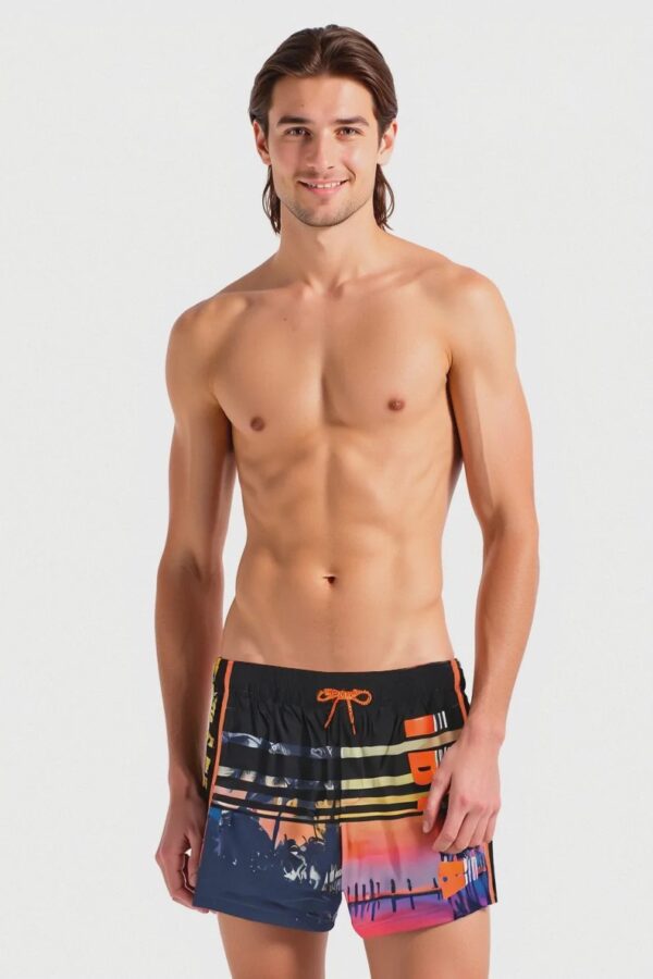 Ανδρικό μαγιό με στάμπα