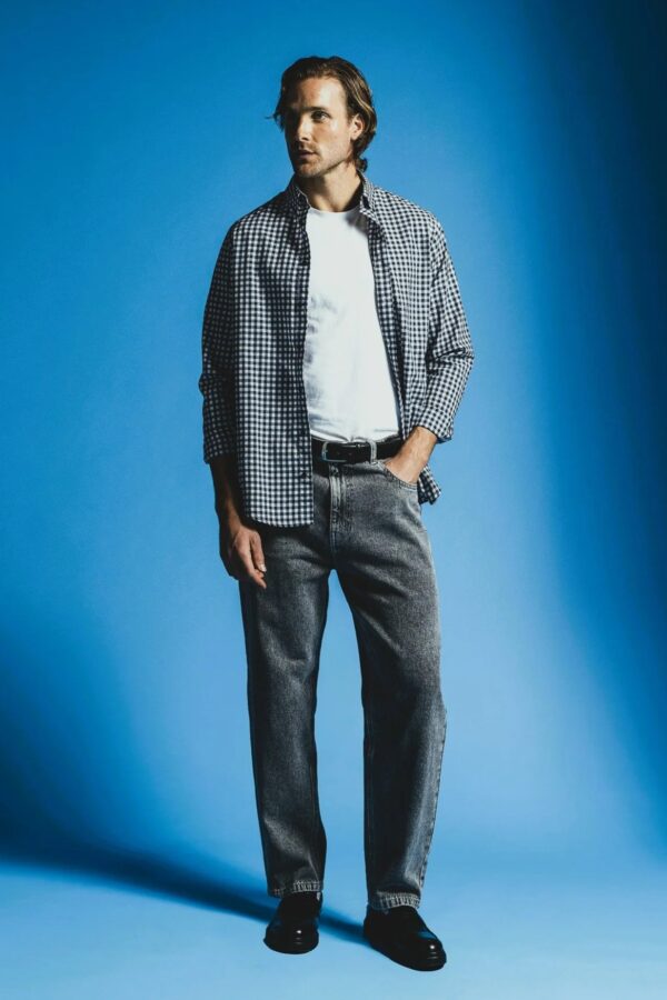 Βαμβακερό baggy jean