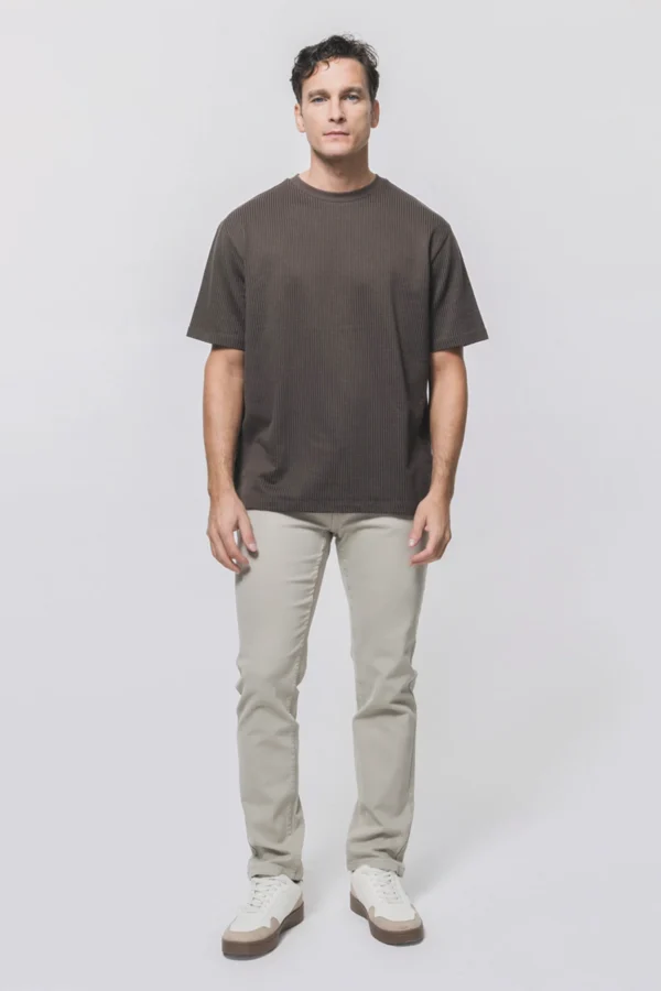 T-shirt με στρογγυλή λαιμόκοψη