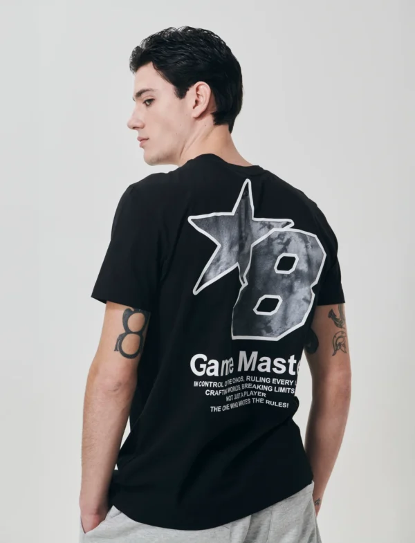 T-shirt με στρογγυλή λαιμόκοψη