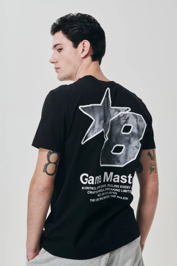 T-shirt με στρογγυλή λαιμόκοψη