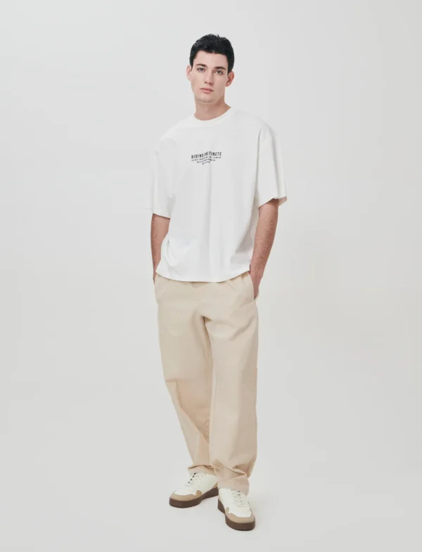 T-shirt με στρογγυλή λαιμόκοψη