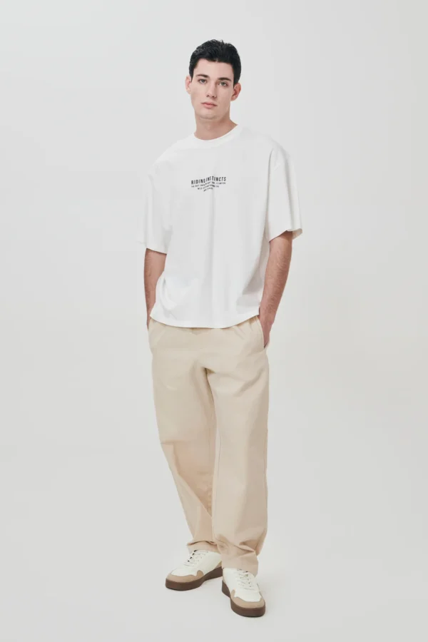 T-shirt με στρογγυλή λαιμόκοψη