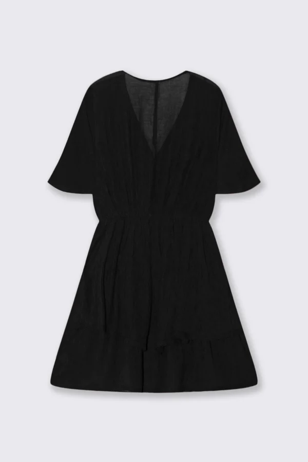 Φόρεμα με κοντά μανίκια