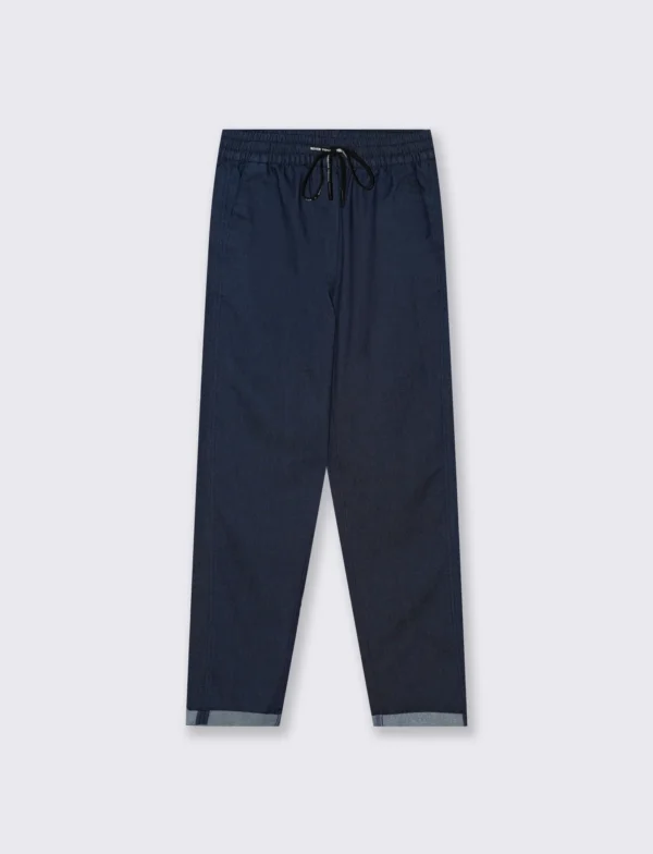 Παντελόνι με λάστιχο και κορδόνι