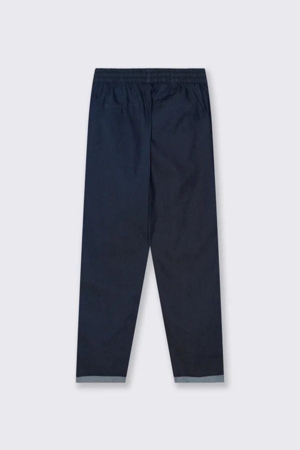 Παντελόνι με λάστιχο και κορδόνι