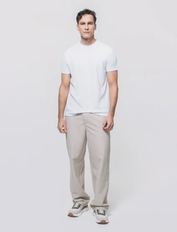 T-shirt με στρογγυλή λαιμόκοψη