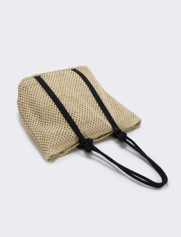 Τσάντα ώμου από ψάθα