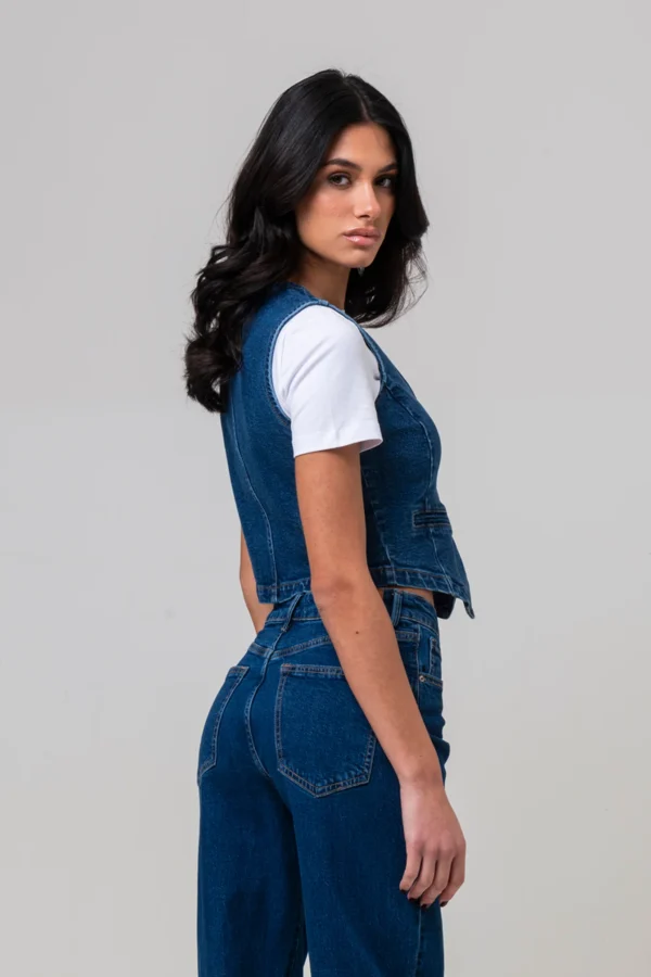 Ντένιμ γιλέκο