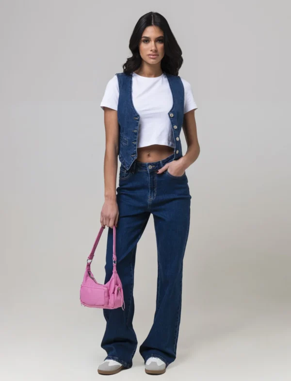 Ντένιμ γιλέκο