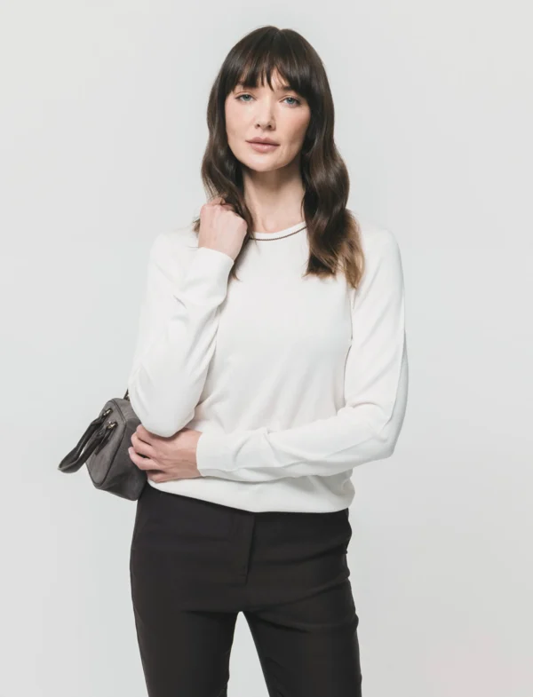 Πουλόβερ με μακριά μανίκια