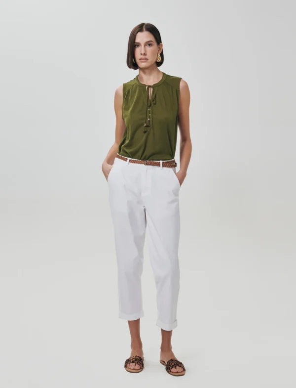 Παντελόνι με ζώνη