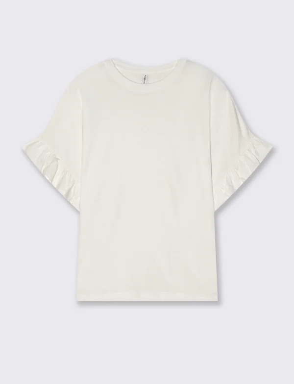 Μπλούζα με στρογγυλή λαιμόκοψη