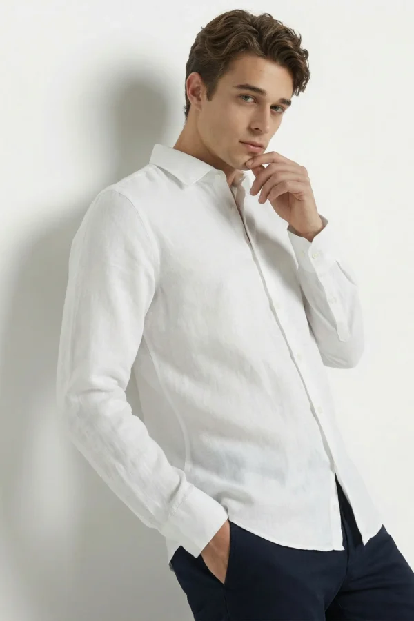 12094001_2 Πουκάμισο κανονικής γραμμής