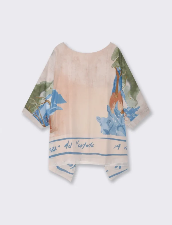 Μπλούζα με στρογγυλή λαιμόκοψη