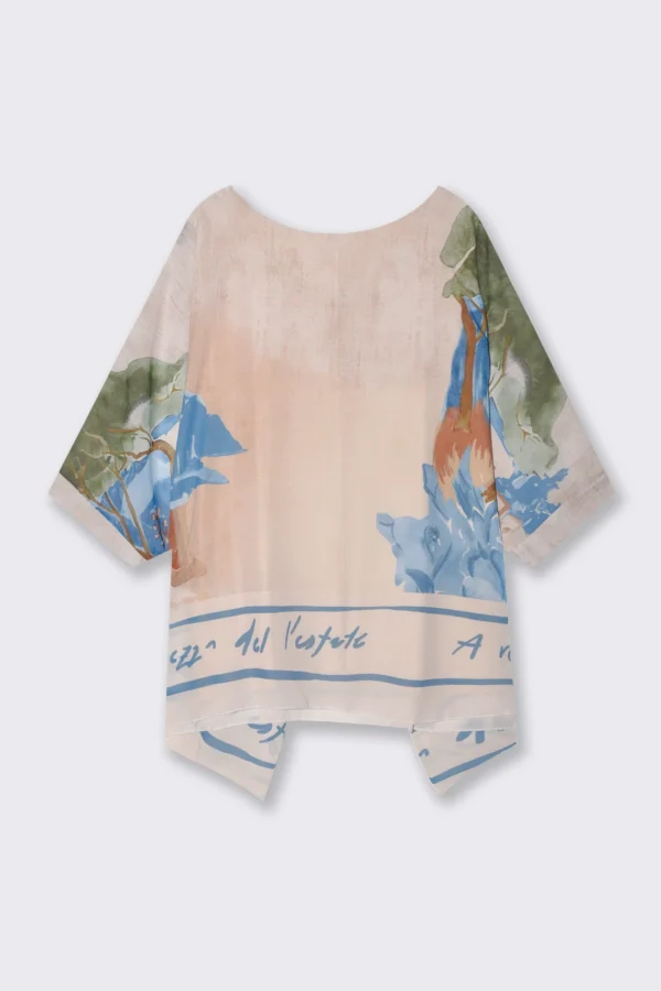 Μπλούζα με στρογγυλή λαιμόκοψη