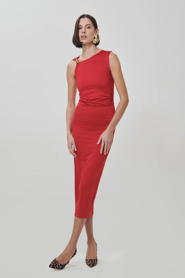 Μακρύ αμάνικο φόρεμα